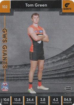 2023 AFL TeamCoach - Silver #102 Tom Green Front